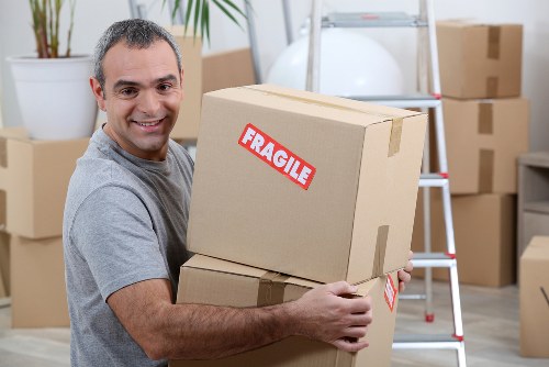 Professional packing service for a London home move