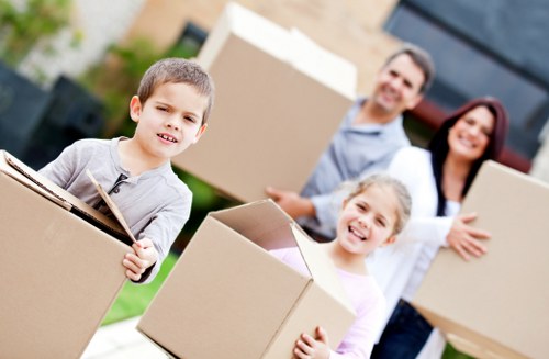 London office relocation team preparing for a business move