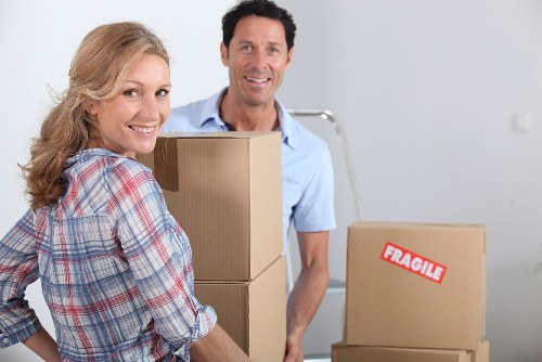 Moving truck transport for flats and homes across London