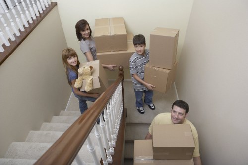 Experienced removal staff coordinating a smooth relocation process